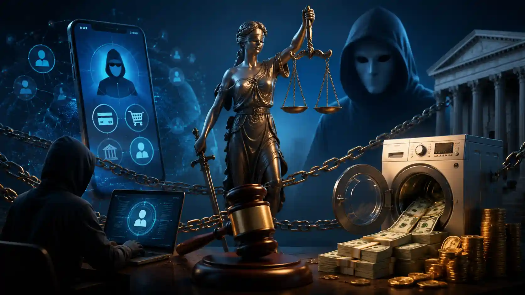 Jeratan Pasal UU ITE dan TPPU: Analisis Hukum Kasus Penipuan Digital Viral Mei 2026